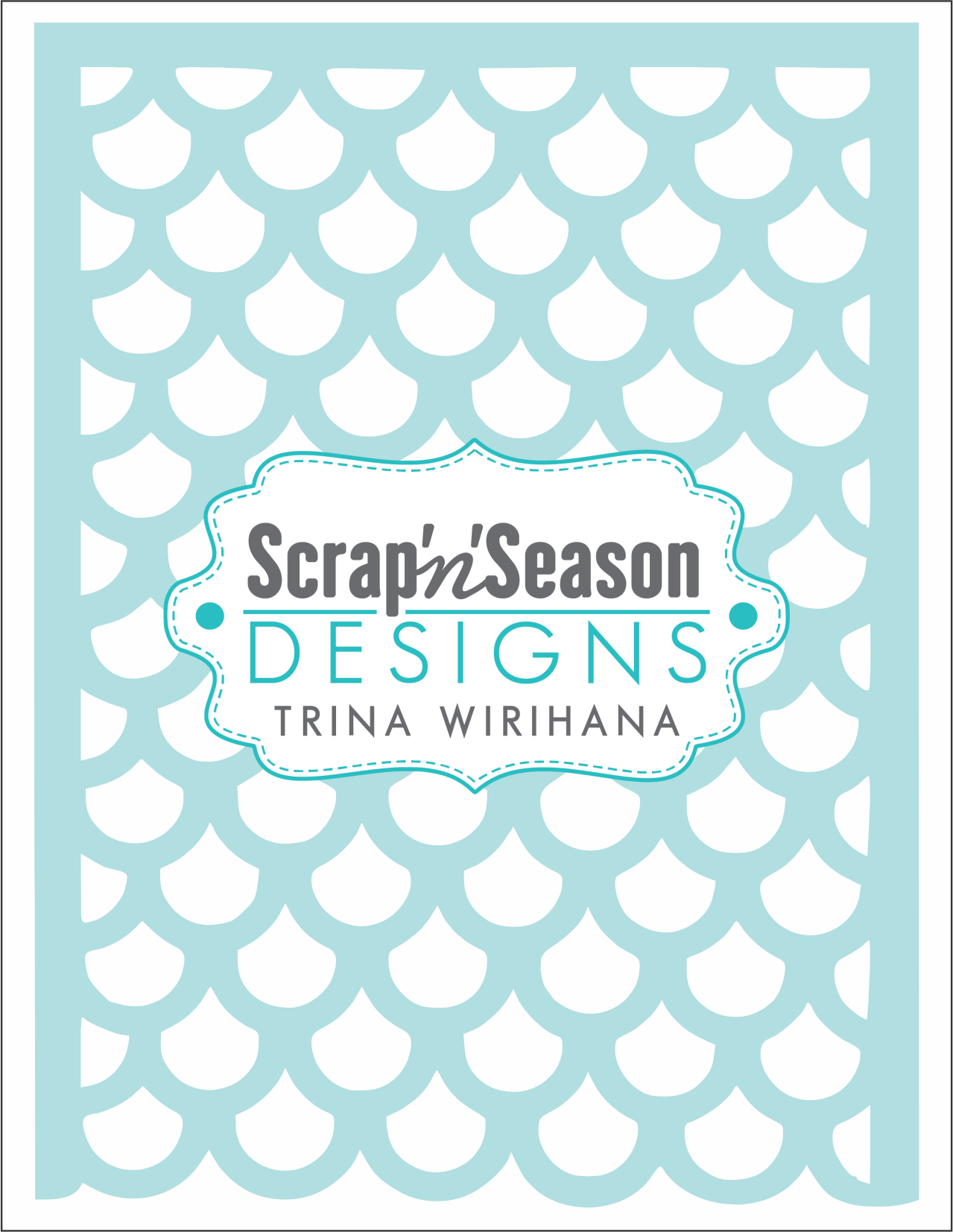 Digital Download - Stencil - Scales