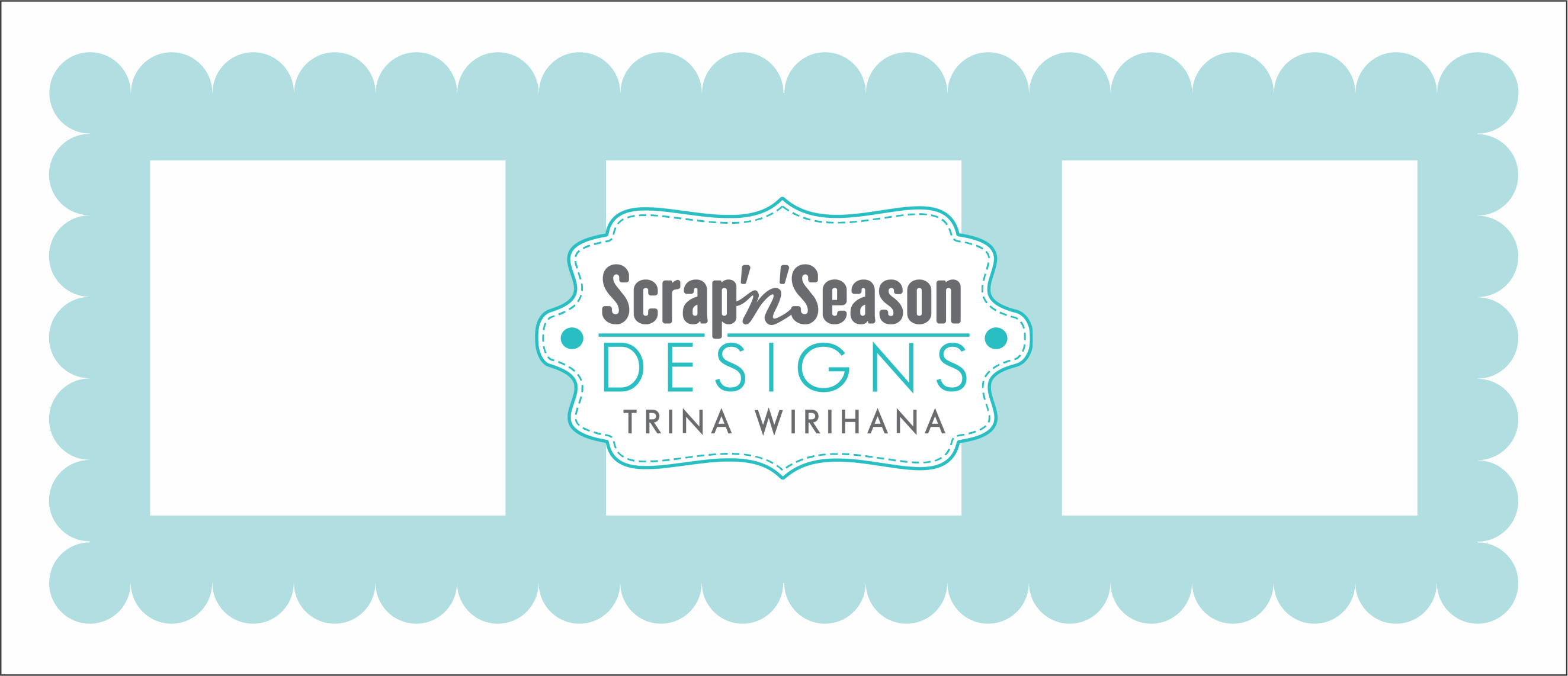 Digital Download - Stencil Slimline - Windows B