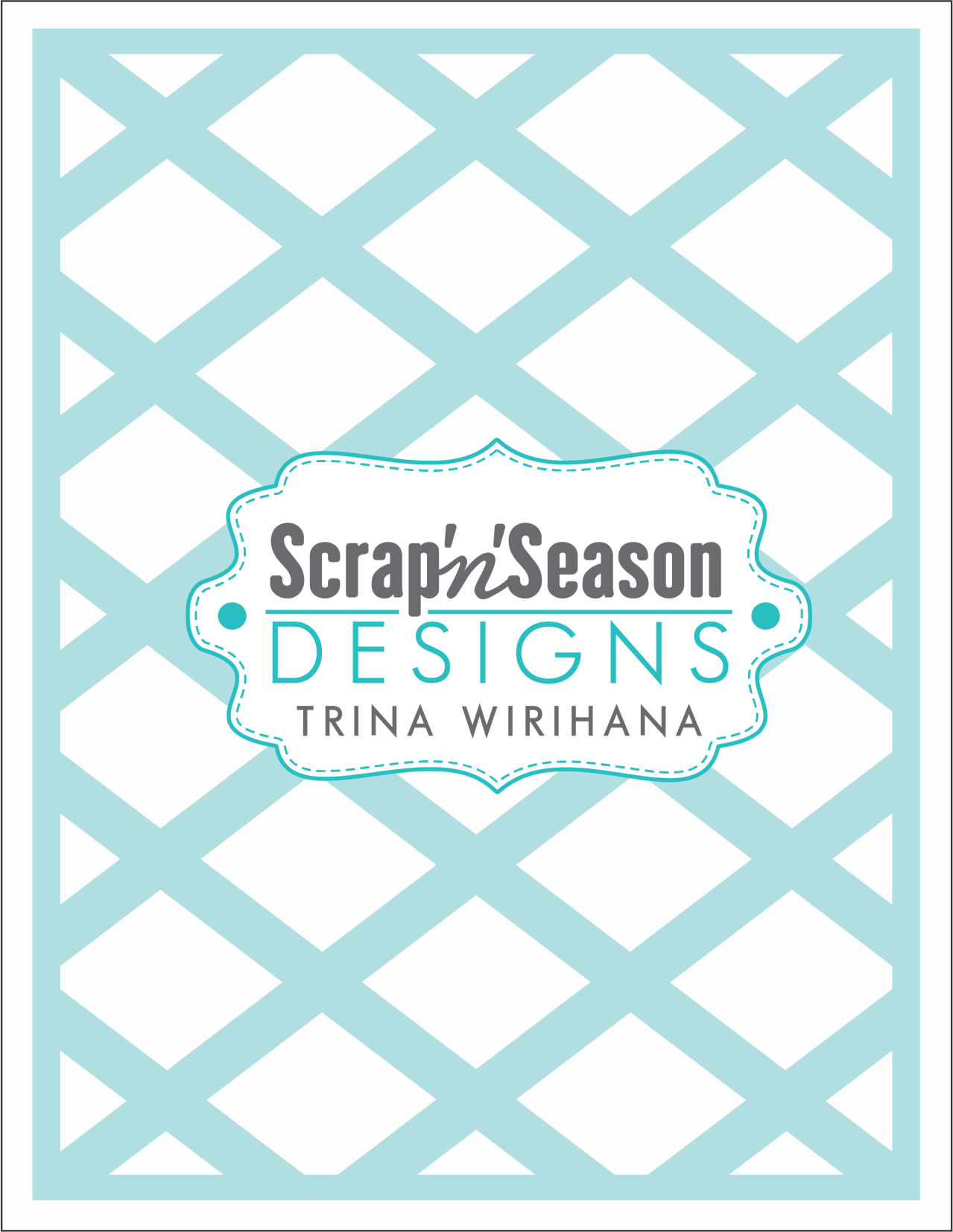 Digital Download - Stencil - Trellis 2