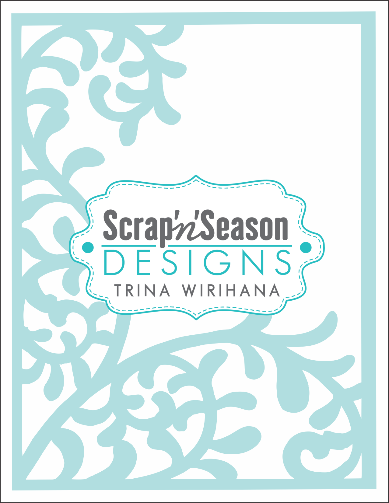 Digital Download - Stencil - Vines