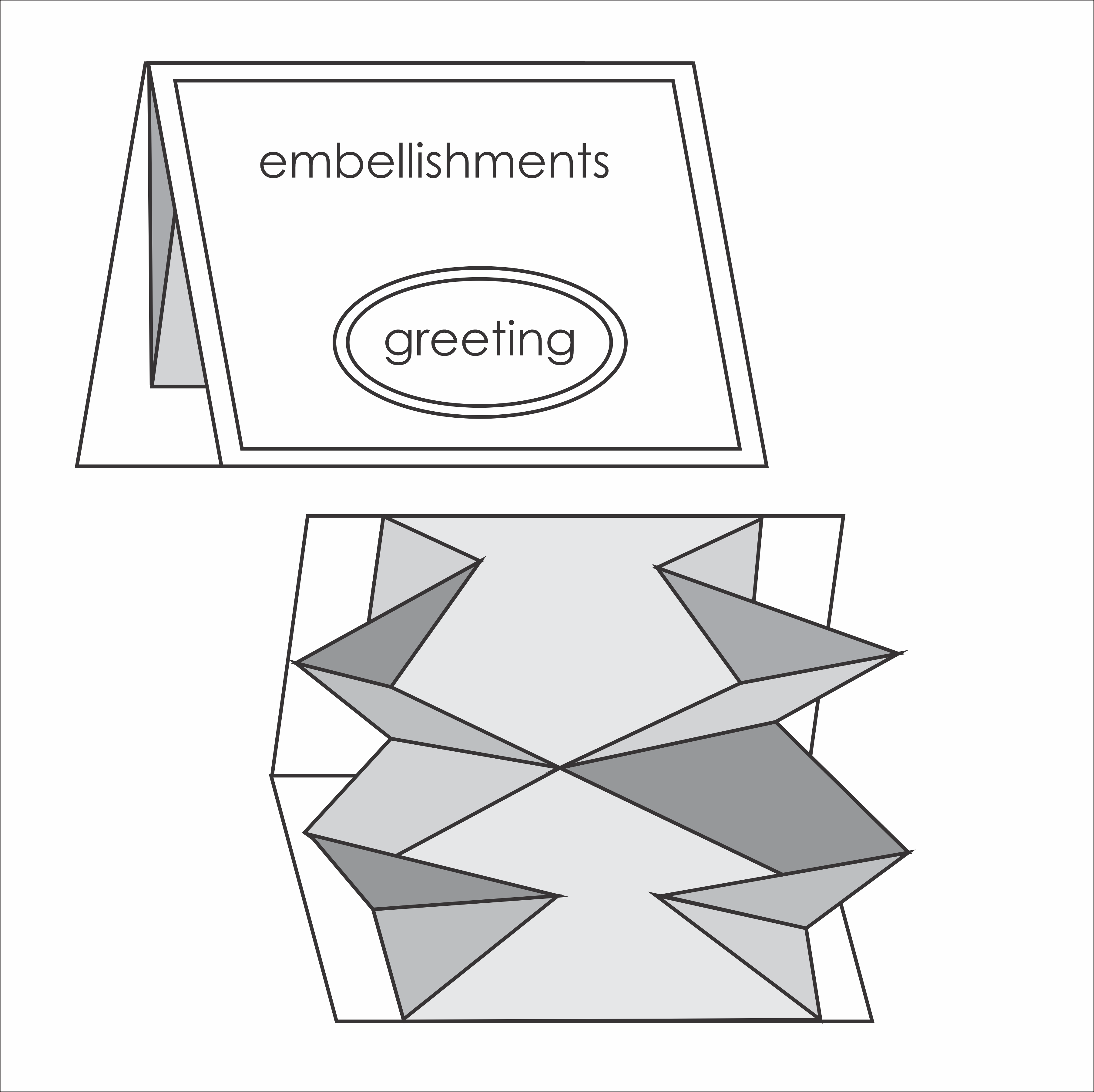 DL - Fancy Fold 15 - Unfolding Surprise Card