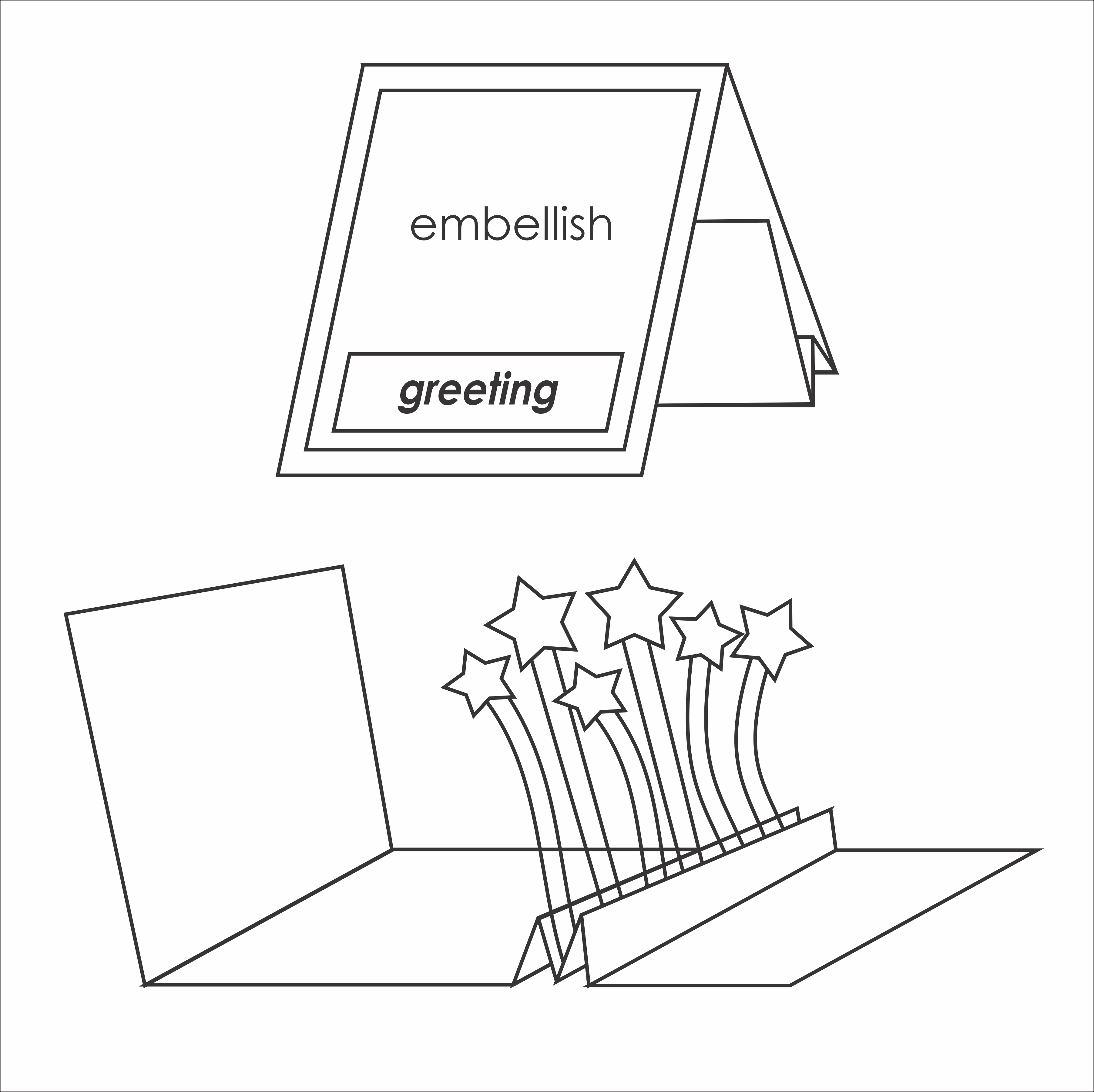 DL - Fancy Fold 30 - Surprise Inside Card