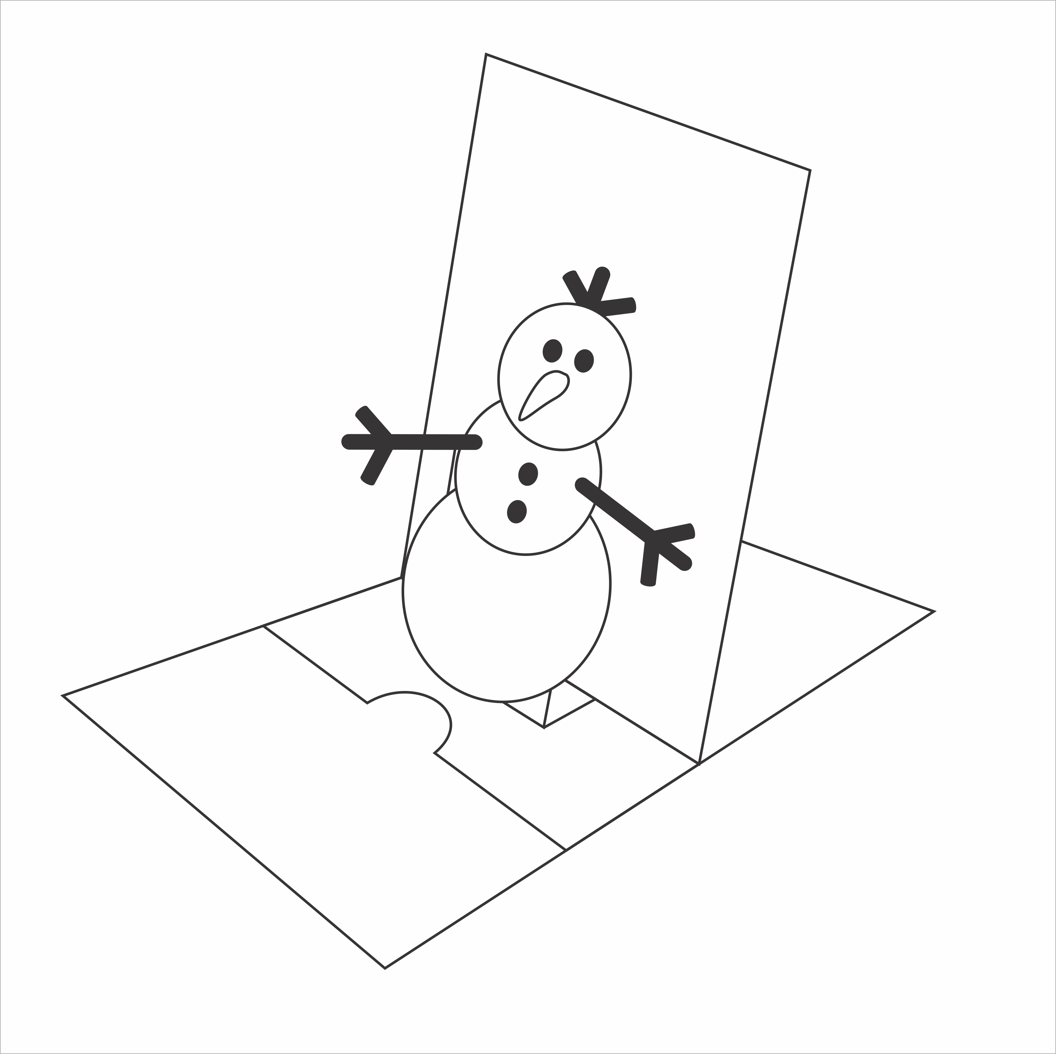 DL - Fancy Fold 33 - Sliding Easel Card