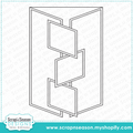 Fancy Fold 14 - Gate Fold Interlocking Front Card Instructions