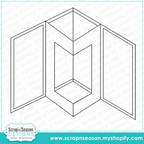 Fancy Fold 16 - Window Centre Card Instructions