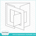 Fancy Fold 19 -  Interlock Frame Card Instructions
