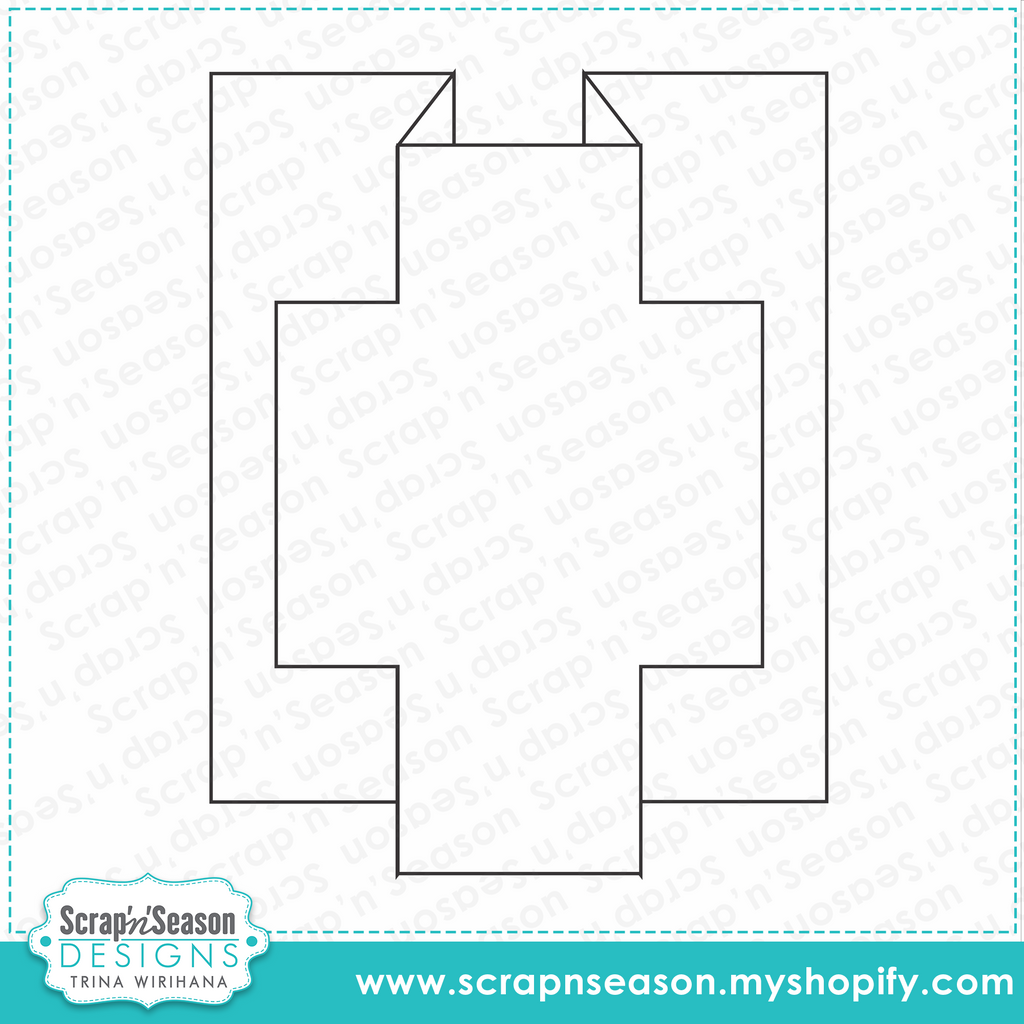 Fancy Fold 2 - Centre Cross Card Instructions
