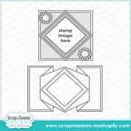 Fancy Fold 28 - Diamond Fold Card Instructions