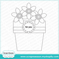 Fancy Fold 32 - Flower Pot Card Instructions