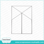 Fancy Fold 8 - Double Gate Card Instructions